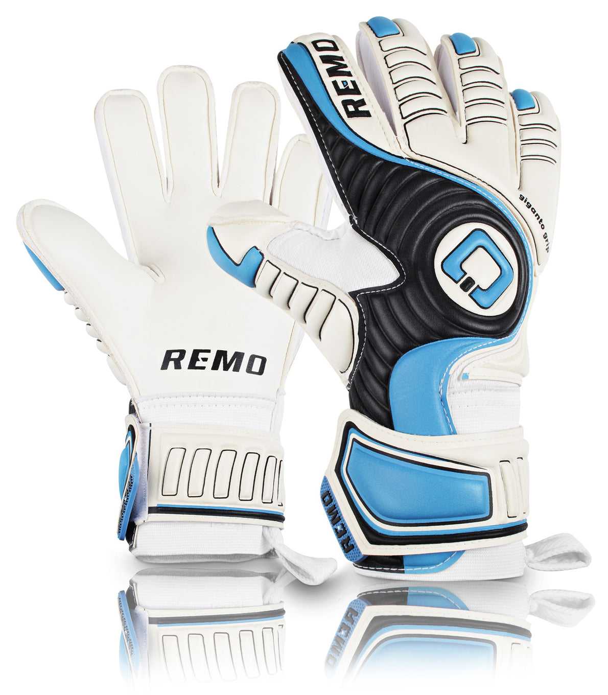 REMO Giganto HFC15 Torwarthandschuhe Hellblau