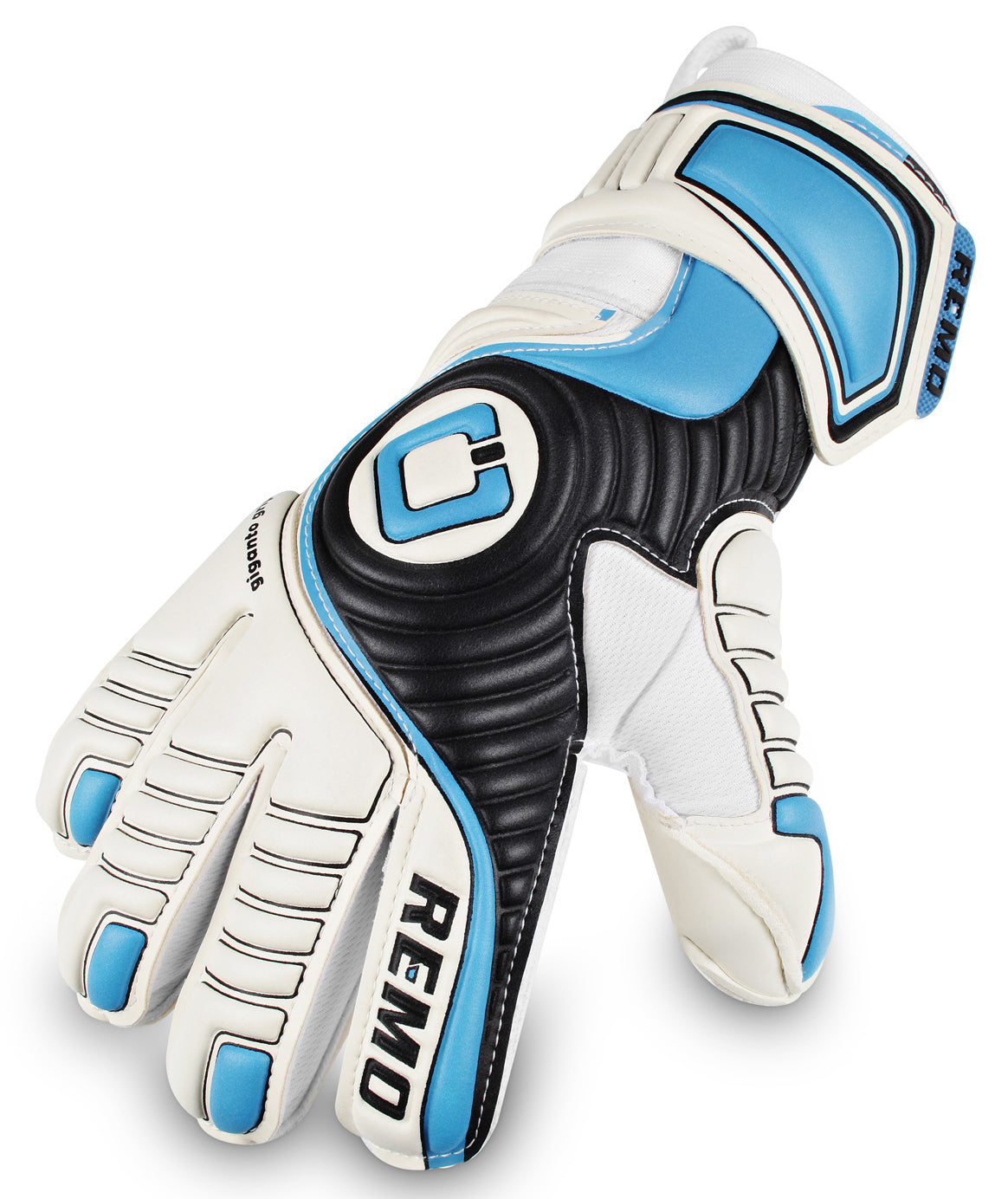 REMO Giganto HFC15 Torwarthandschuhe Hellblau