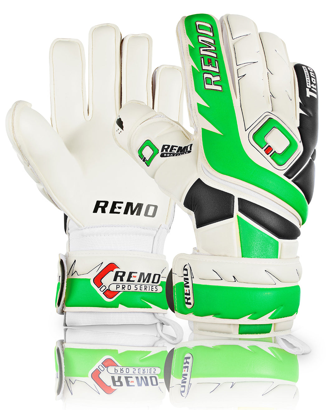 REMO Titano GFC15 Torwarthandschuhe Grün