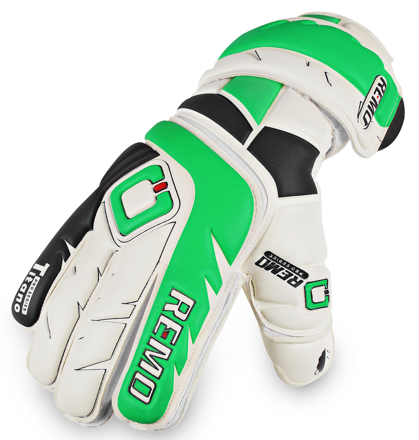 REMO Titano GFC15 Torwarthandschuhe Grün