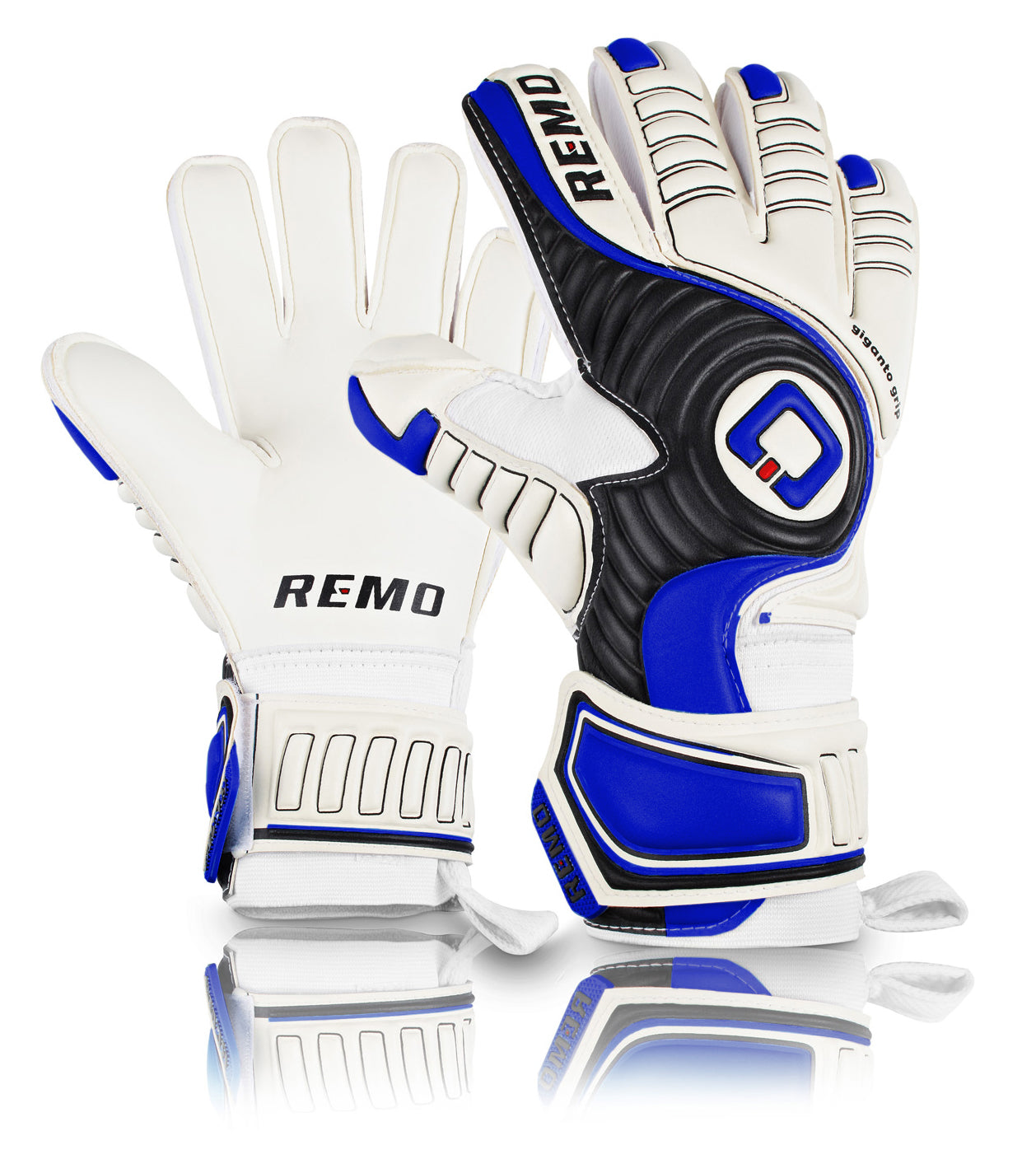 REMO Giganto BFC15 Torwarthandschuhe Blau