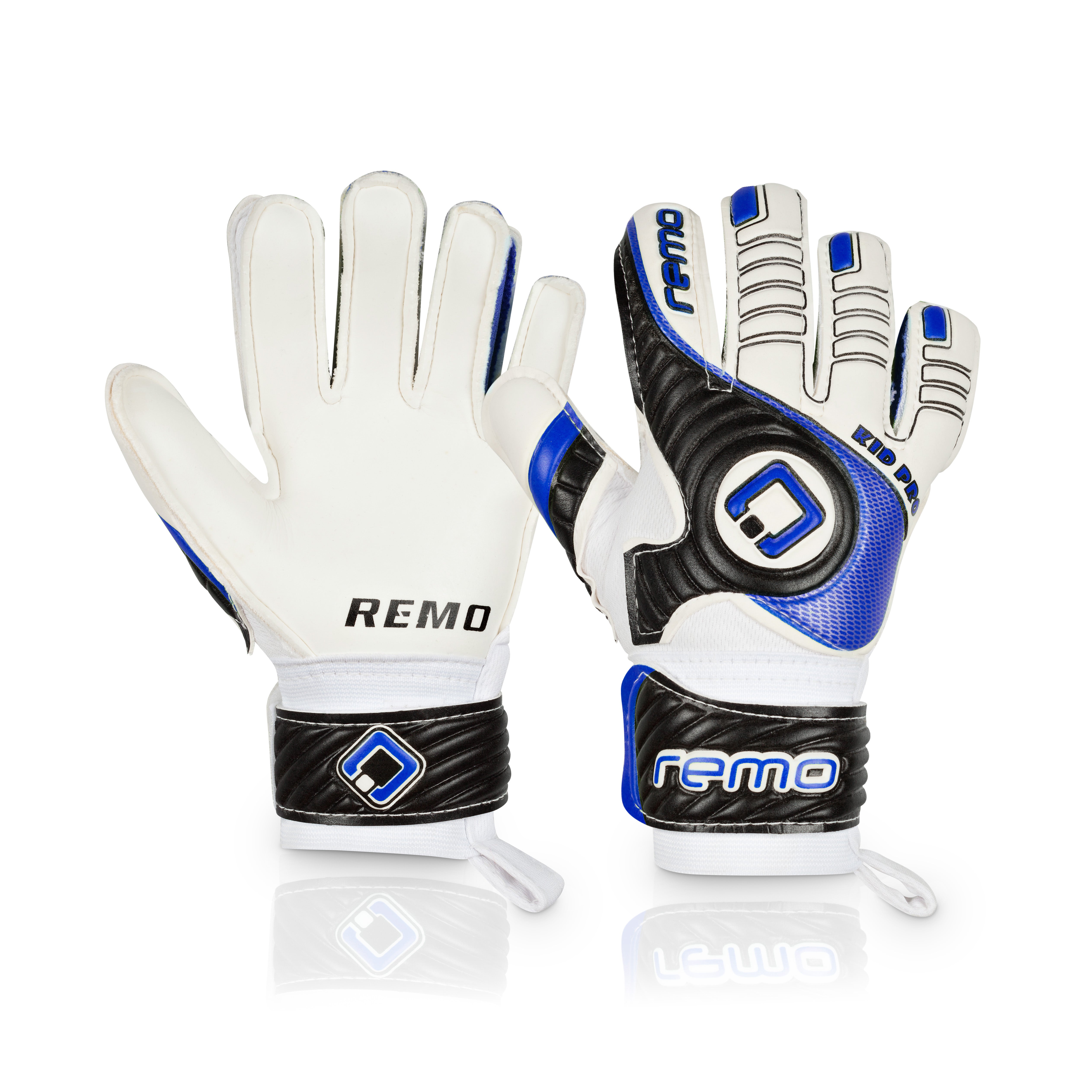 REMO Giganto Junior Pro Torwarthandschuhe Blau