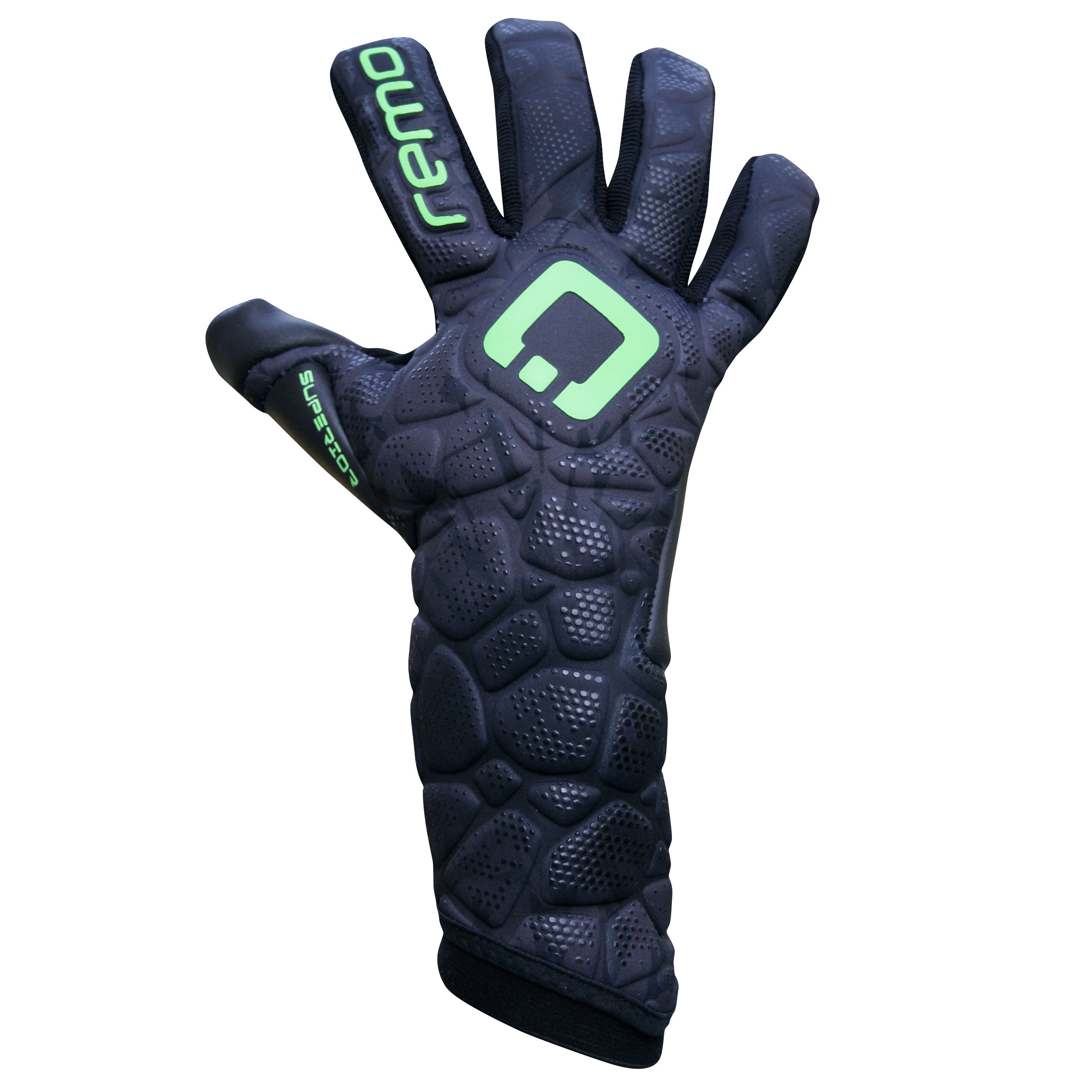 REMO Neo NC Torwarthandschue schwarz